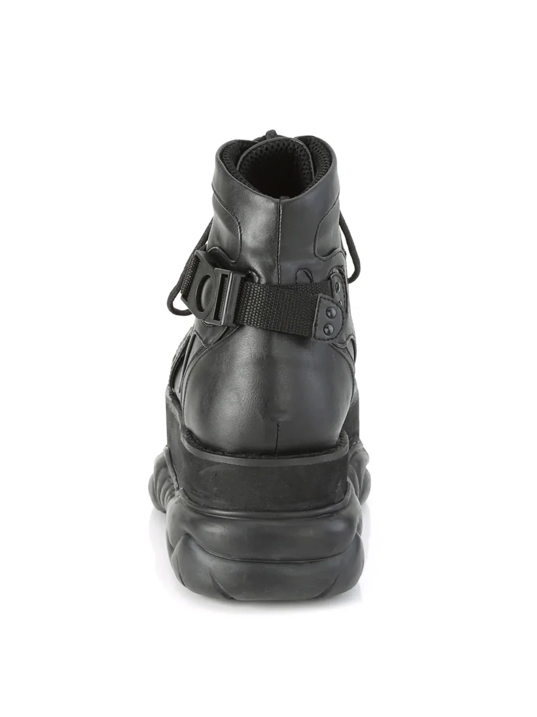 DEMONIA NEPTUNE-181 - BLACK VEGAN LEATHER ✰ PRE ORDER ✰ - Image 4