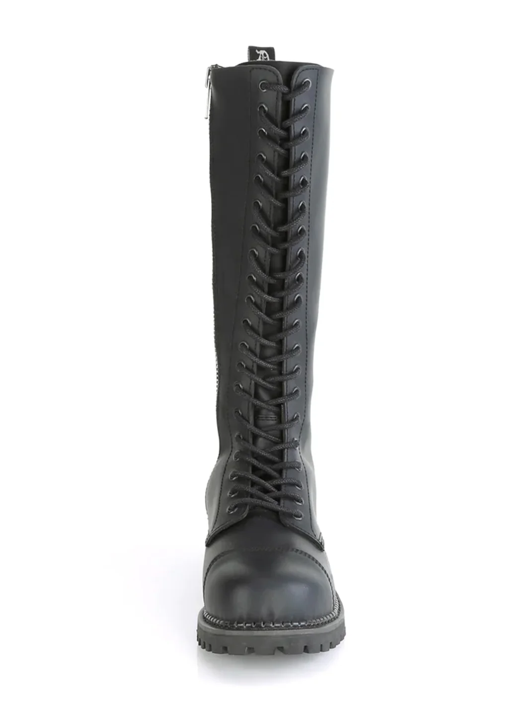 DEMONIA RIOT-20 - BLACK VEGAN LEATHER ✰ PRE ORDER ✰ - Image 2