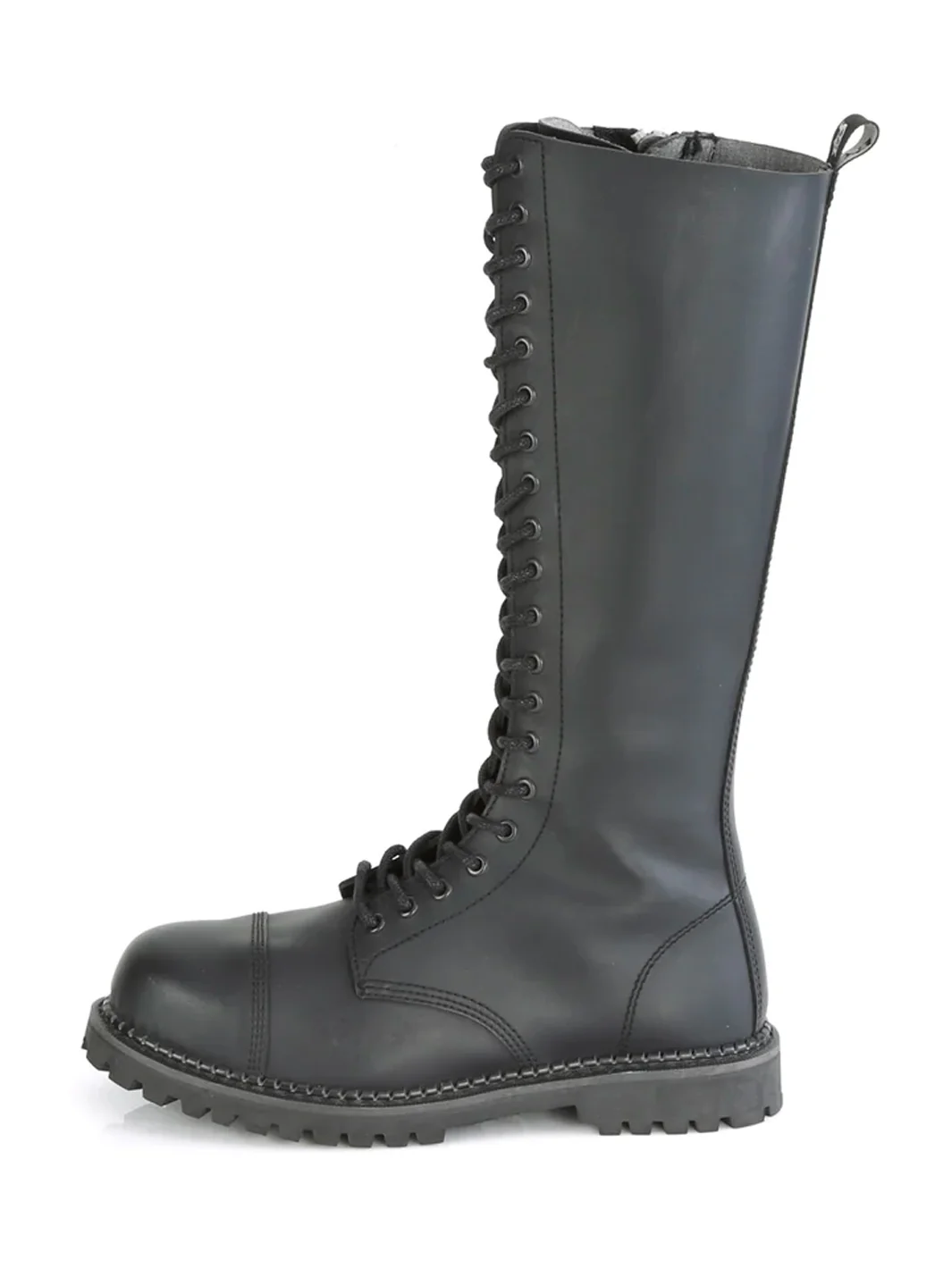 DEMONIA RIOT-20 - BLACK VEGAN LEATHER ✰ PRE ORDER ✰ - Image 3