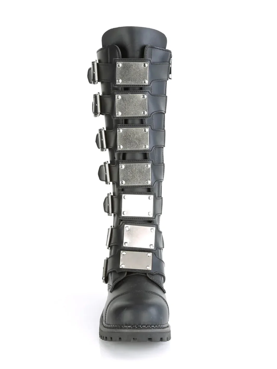 DEMONIA RIOT-21MP - BLACK VEGAN LEATHER ✰ PRE ORDER ✰ - Image 3