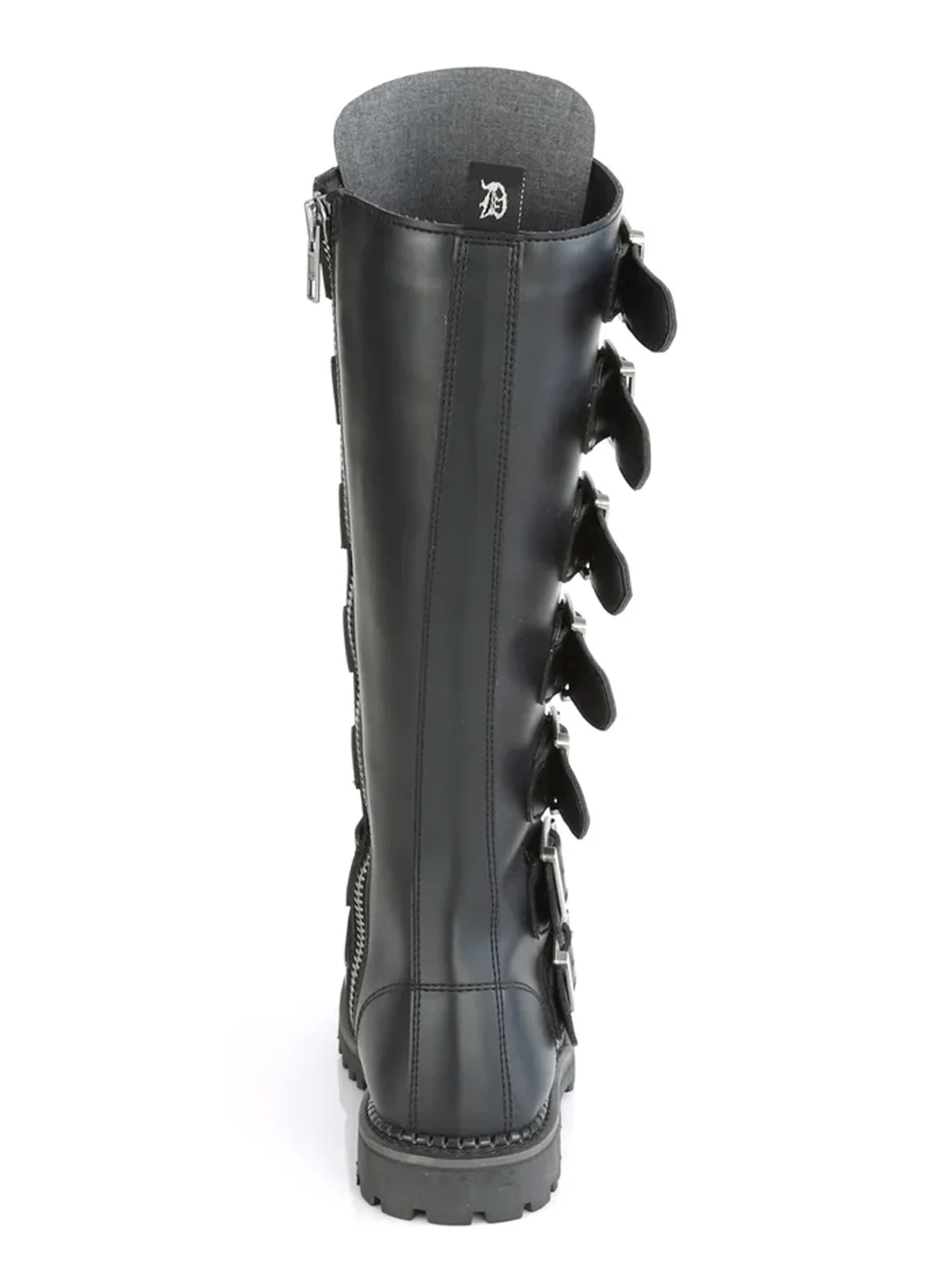 DEMONIA RIOT-21MP - BLACK VEGAN LEATHER ✰ PRE ORDER ✰ - Image 5