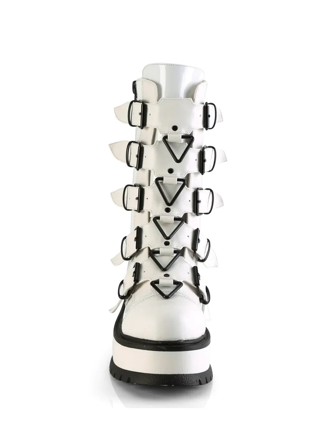 DEMONIA SLACKER-160 - WHITE PATENT ✰ PRE ORDER ✰ - Image 2