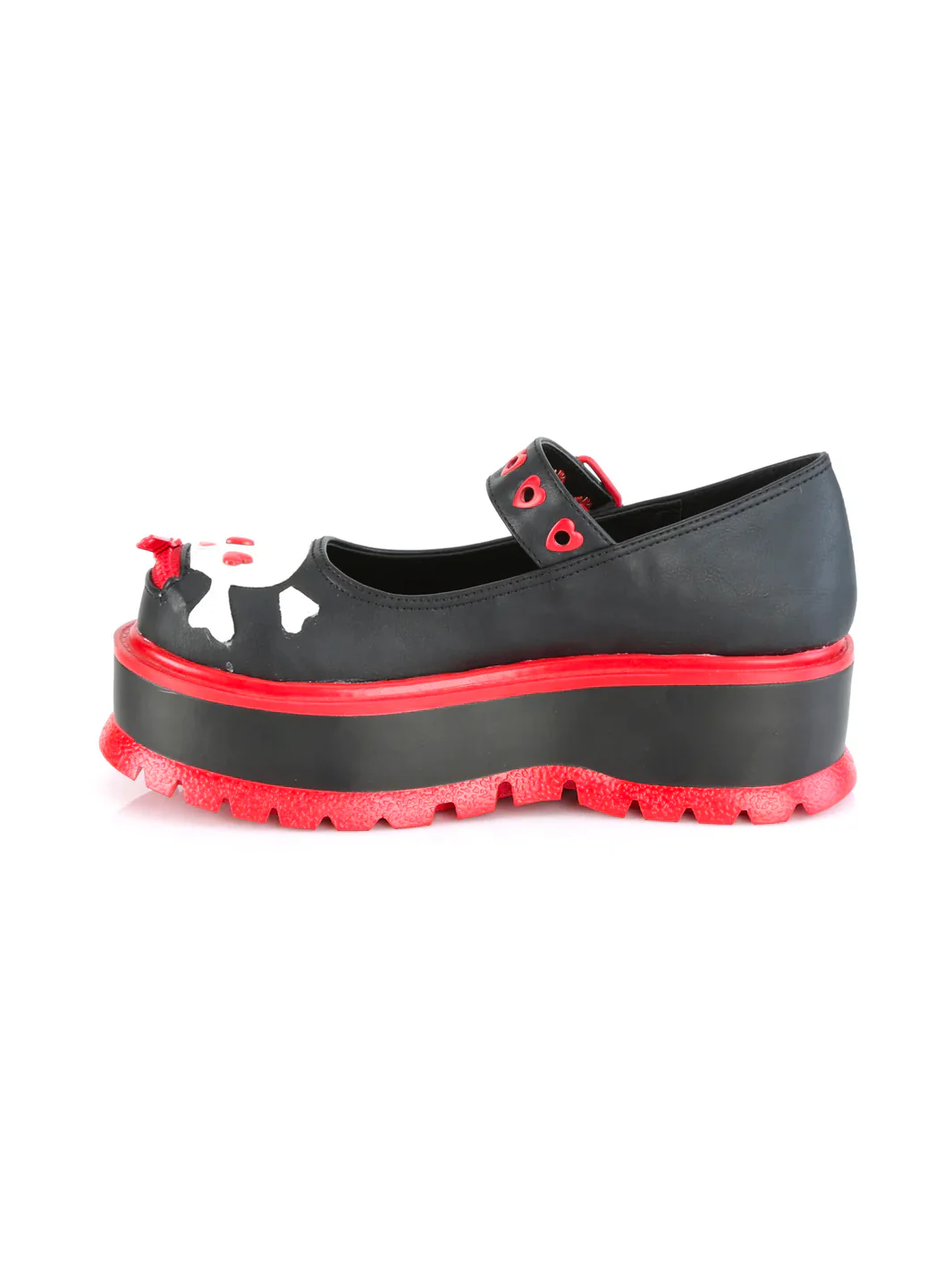 DEMONIA SLACKER-27 - BLACK VEGAN LEATHER ✰ PRE ORDER ✰ - Image 4