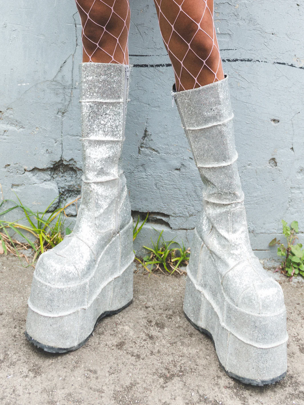 DEMONIA STACK-301G - SILVER GLITTER ✰ PRE ORDER ✰ - Image 3