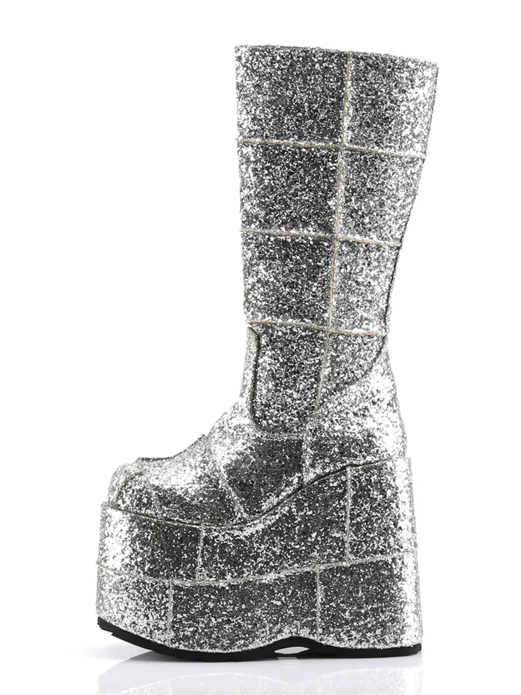 DEMONIA STACK-301G - SILVER GLITTER ✰ PRE ORDER ✰ - Image 4
