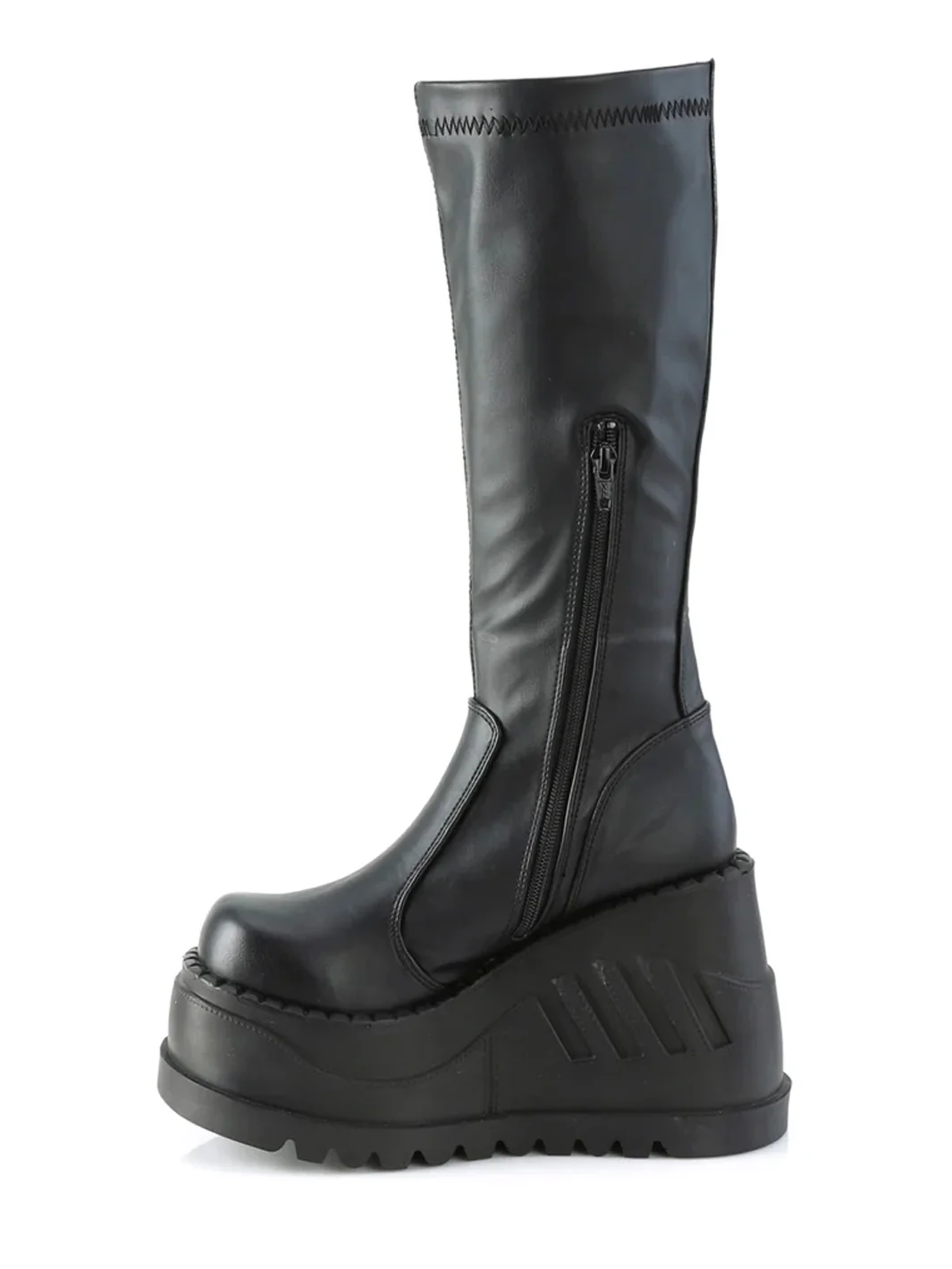 DEMONIA STOMP-200 - BLACK VEGAN LEATHER ✰ PRE ORDER ✰ - Image 4
