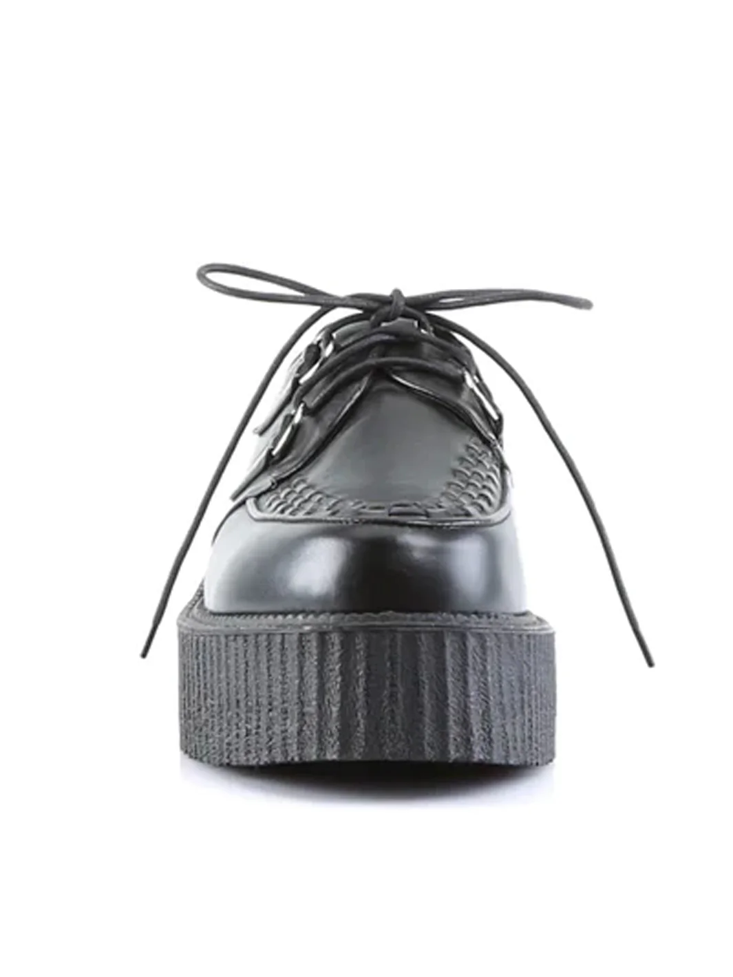 DEMONIA V-CREEPER-502 - BLACK VEGAN LEATHER - Image 3
