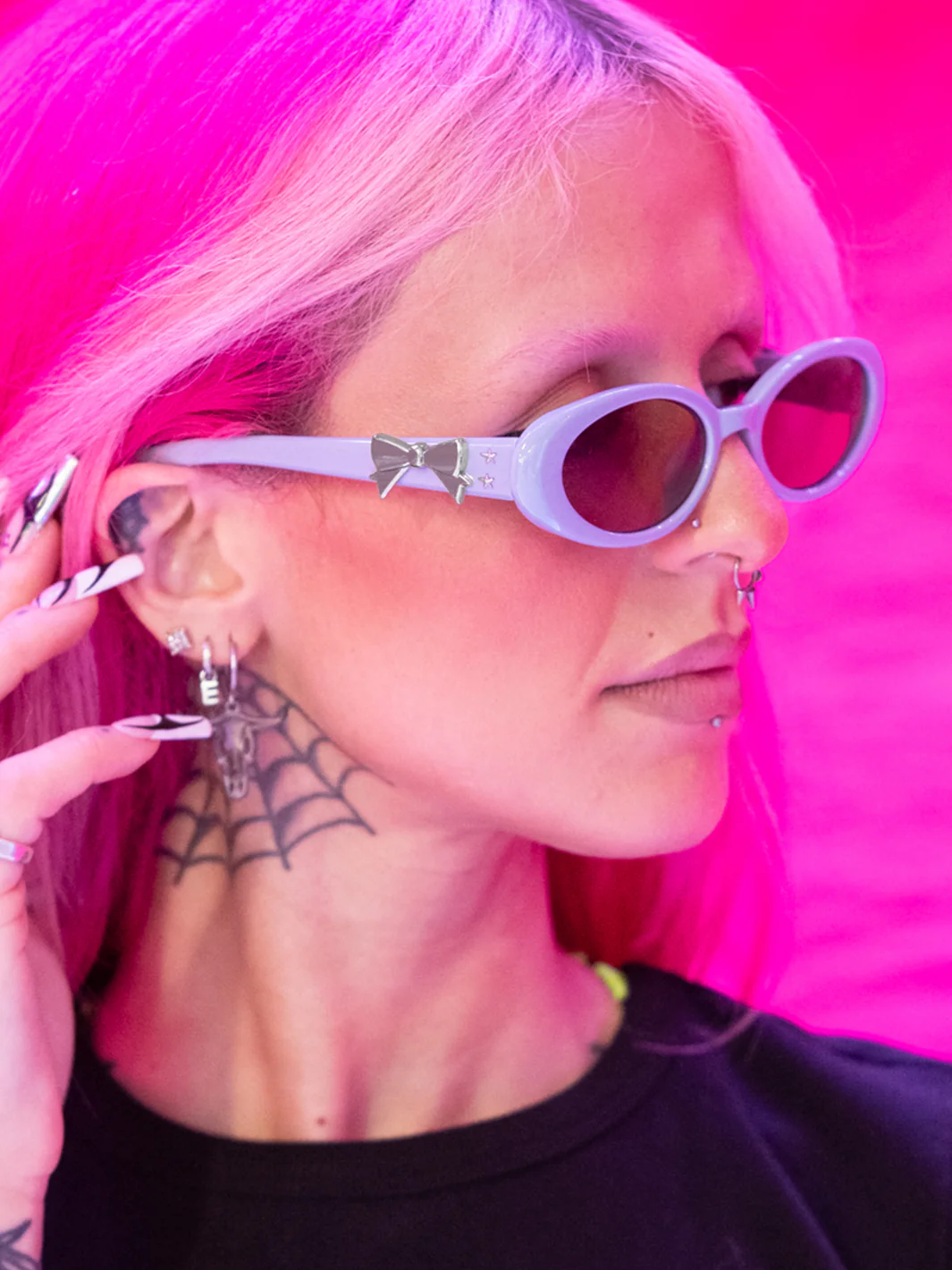 DEMURE SHADES - BLUE