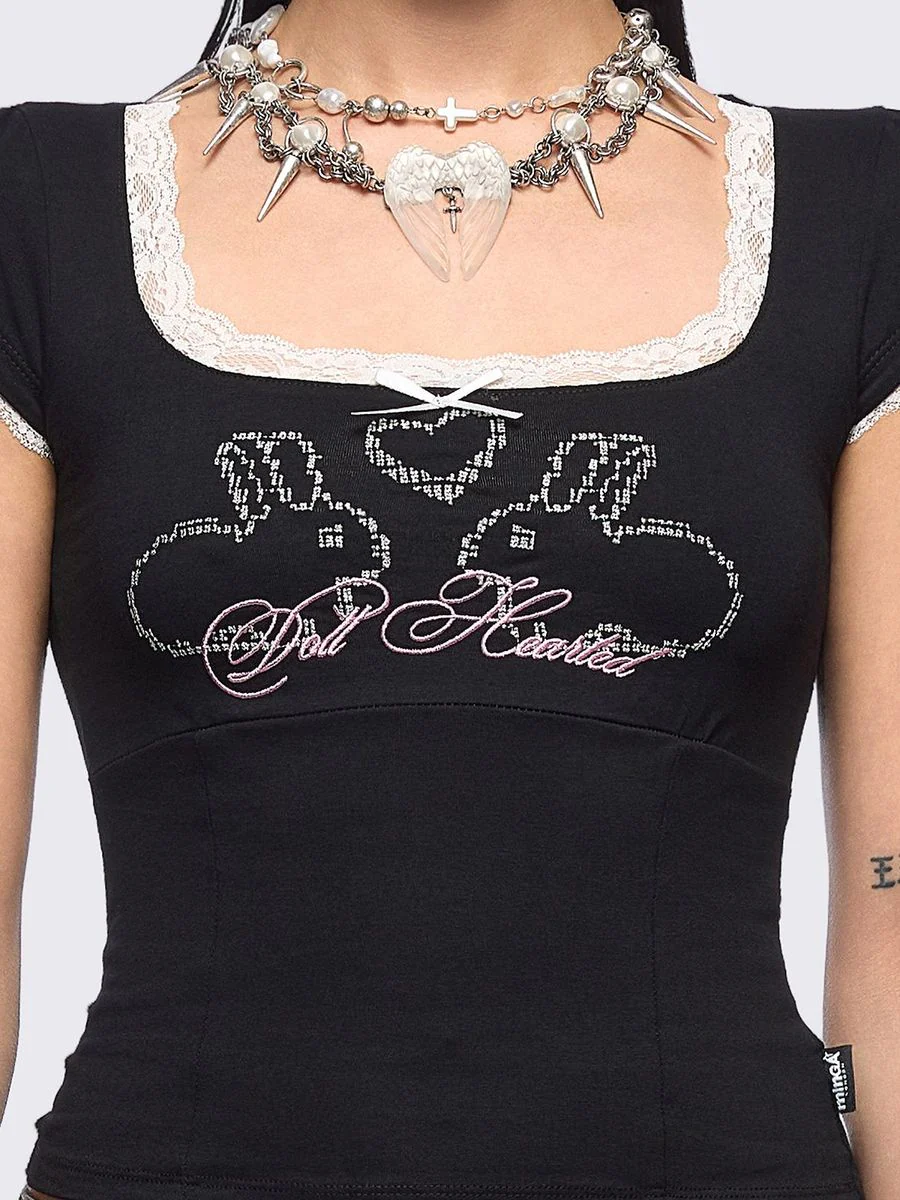 DOLL HEARTED BABY TEE - Image 6