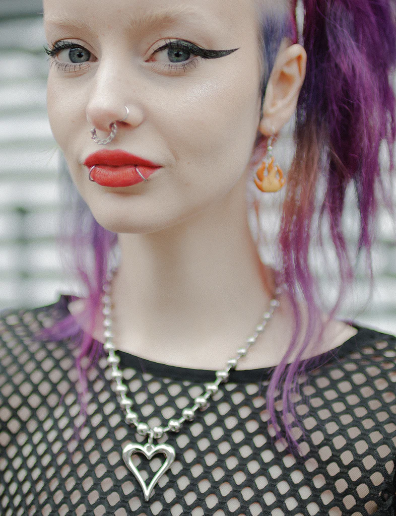 DRAZIC NECKLACE - GROOVY HEART - Image 3