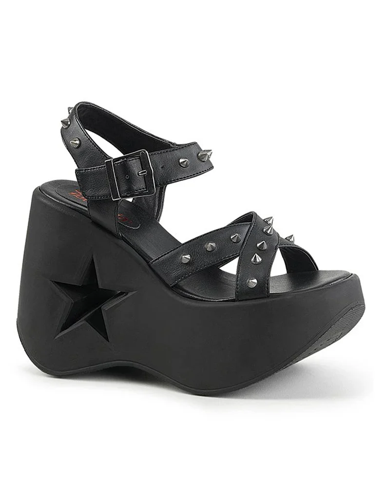 DEMONIA DYNAMITE 02 PLATFORM SANDALS - Image 6