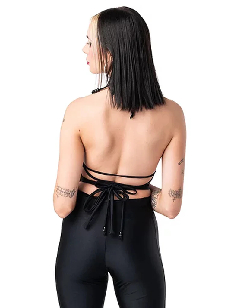EBONY CROP - JET BLACK - Image 5