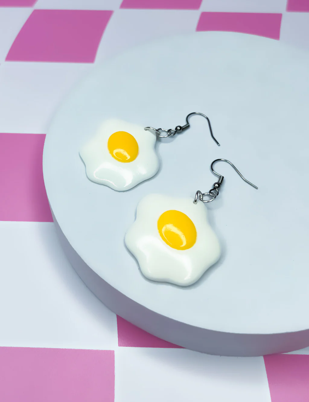 FRIED EGG EARRINGS
