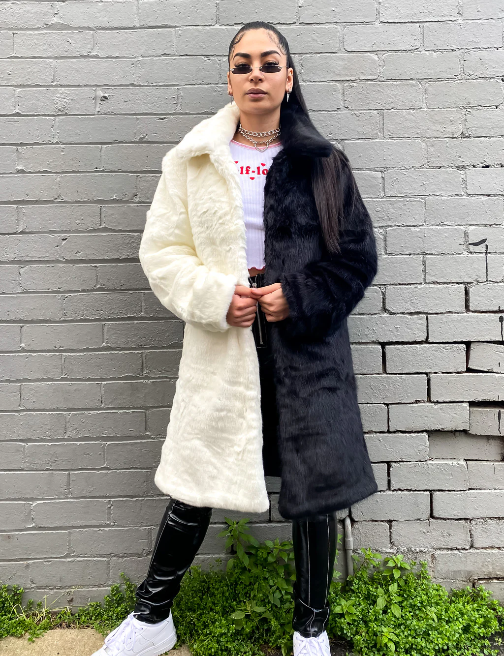 *EXCLUSIVE COLLAB* ALIENS EXIST FAUX FUR JACKET ✰ MADE 4 U ✰ - Image 3