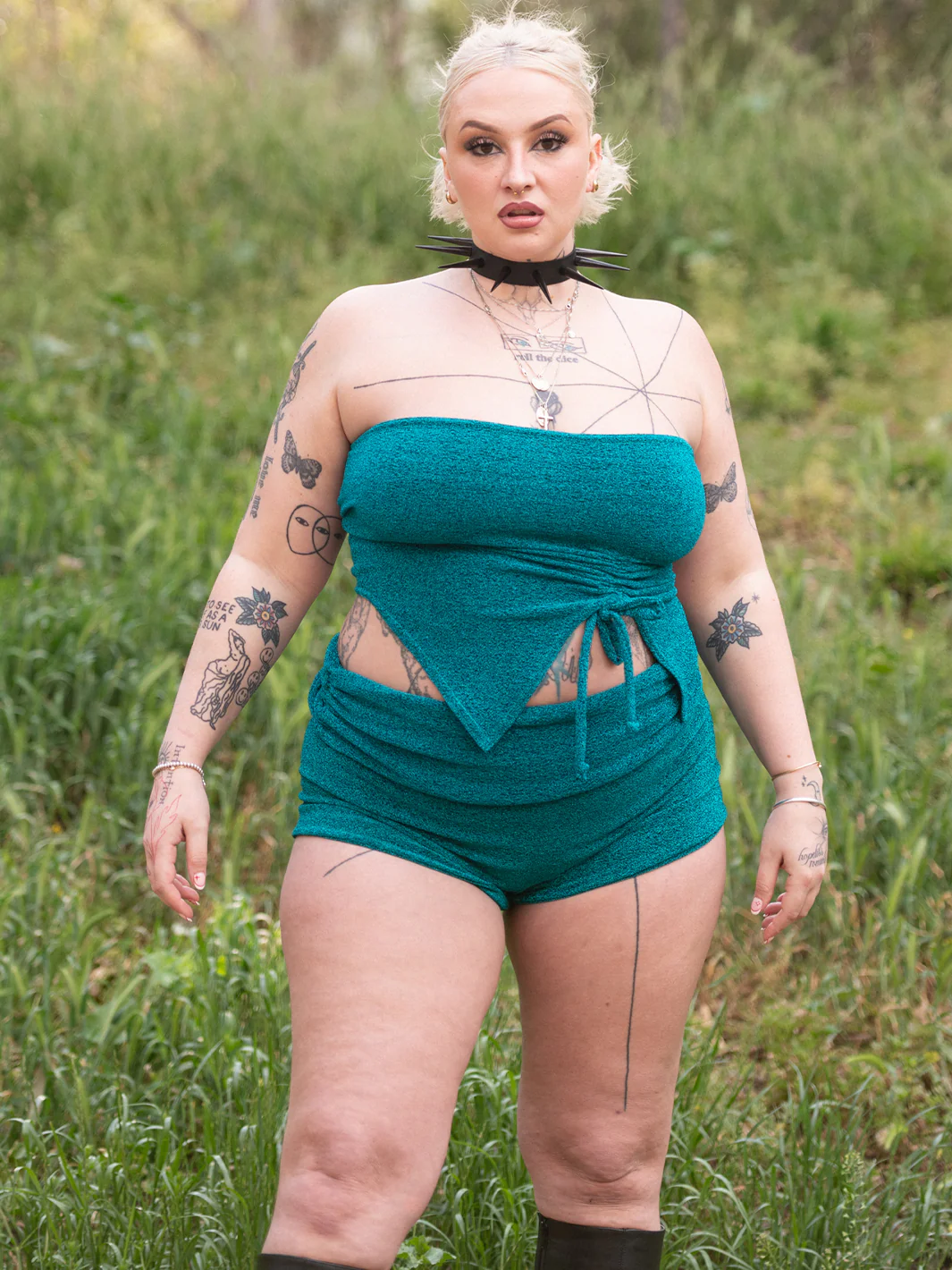 *EXCLUSIVE* EARTHEN TOP - GREEN - Image 3