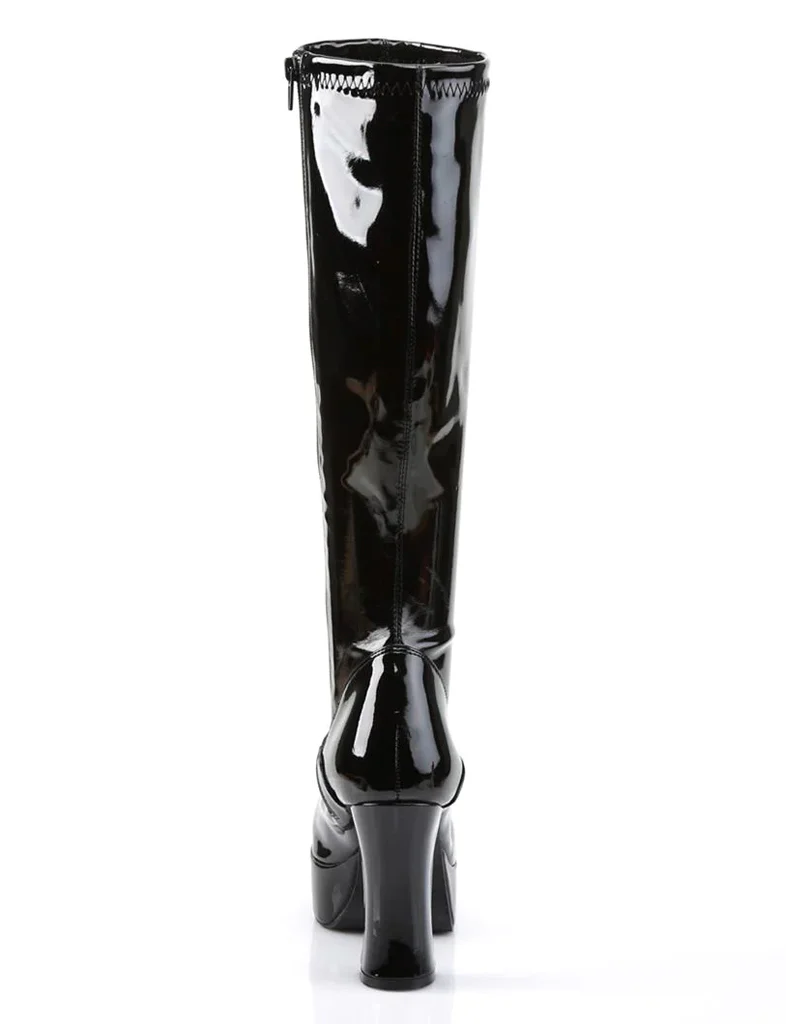 EXOTICA 2000 - BLACK STRETCH PATENT ✰ PRE ORDER ✰ - Image 3