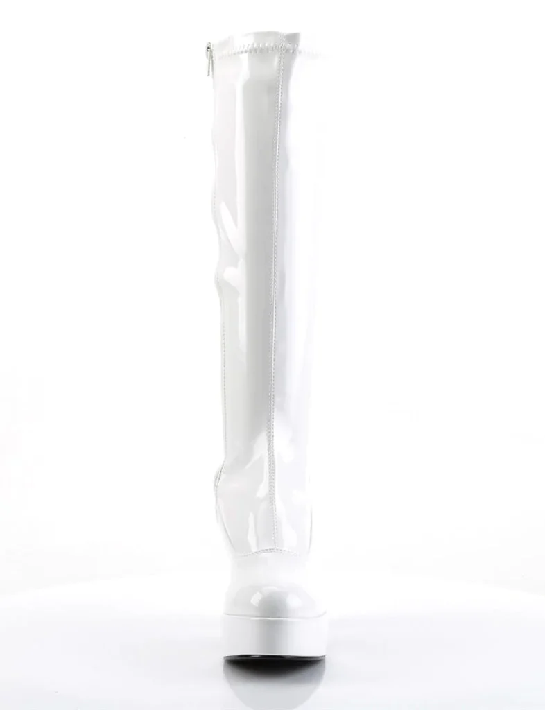 EXOTICA 2000 - WHITE STRETCH PATENT✰ PRE ORDER ✰ - Image 3