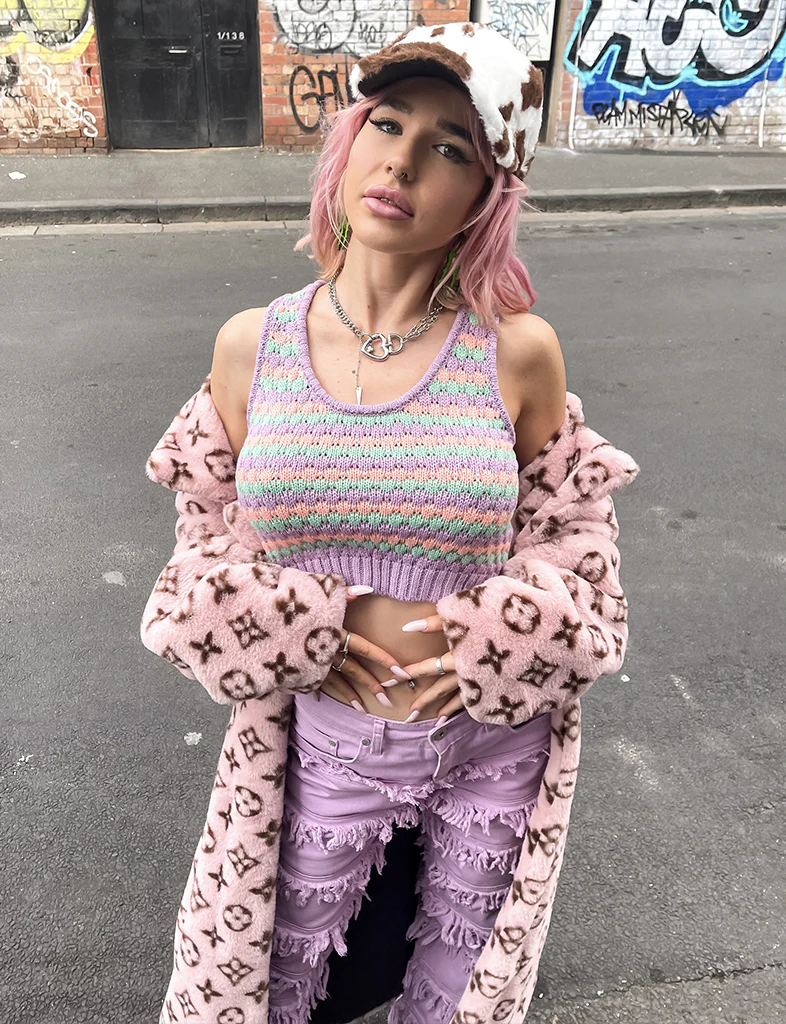 FASHION KILLA FAUX FUR JACKET - PINK ✰ MADE 4 U ✰ - Image 6