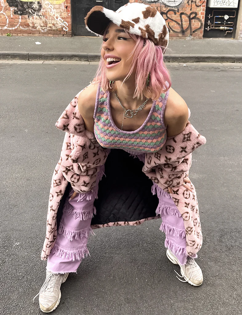 FASHION KILLA FAUX FUR JACKET - PINK ✰ MADE 4 U ✰ - Image 7