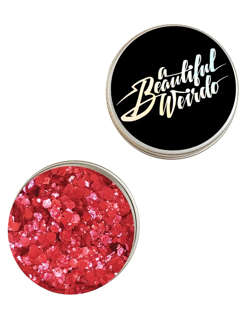 FIRECRACKER RED ECO GLITTER - Image 3