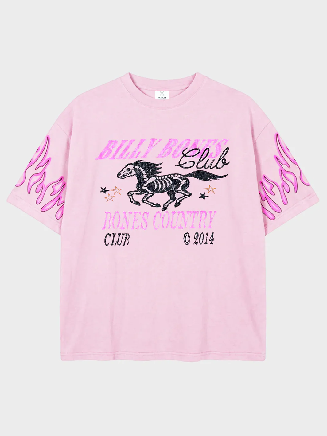 FLAMED RIDER TEE - WASHED PINK - Image 2