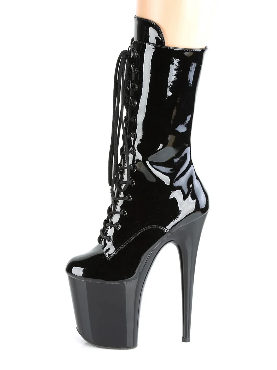 FLAMINGO-1050 - BLACK PATENT ✰ PRE ORDER ✰ - Image 2