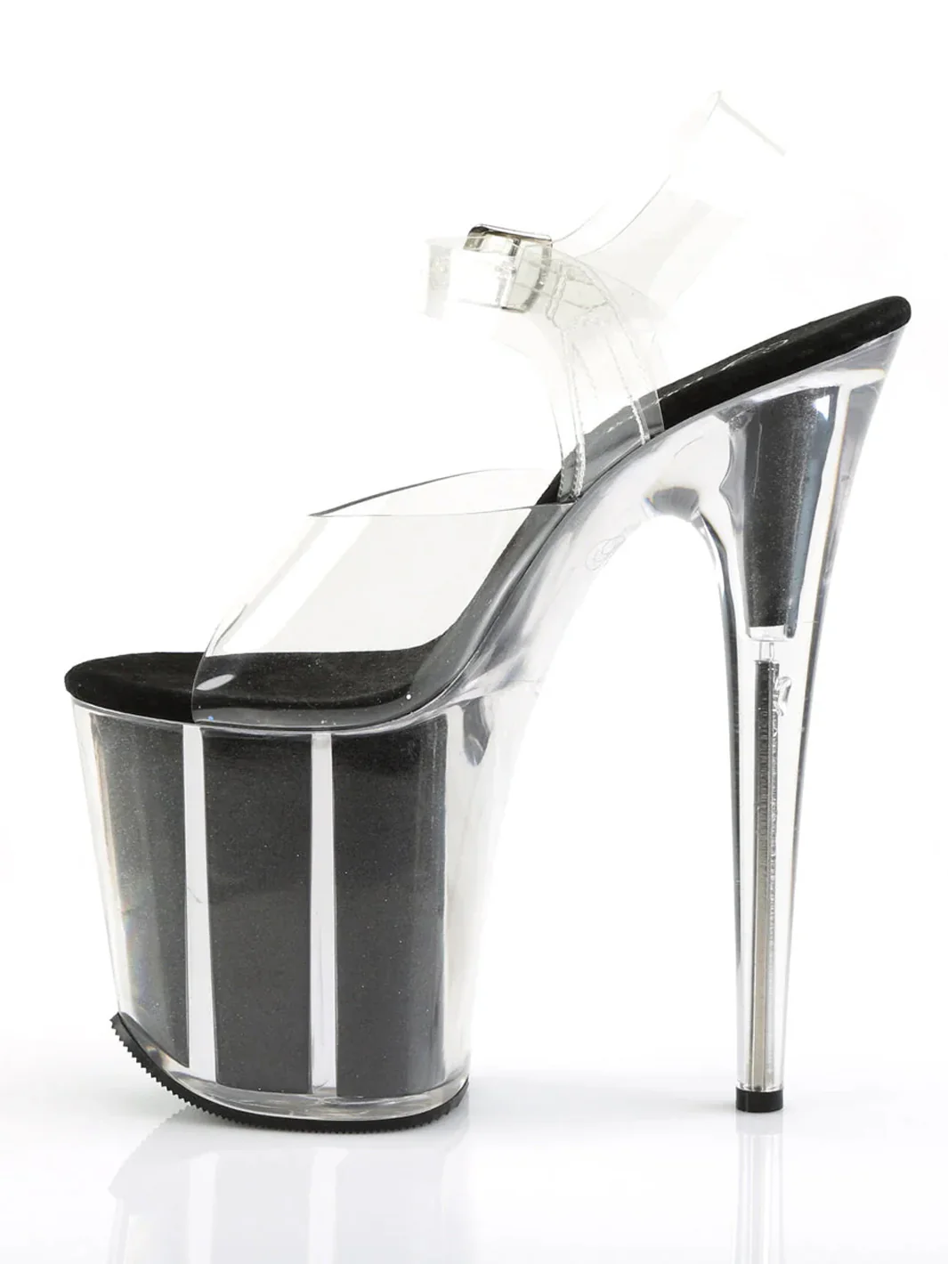FLAMINGO-808G - CLEAR/BLACK GLITTER ✰ PRE ORDER ✰ - Image 2