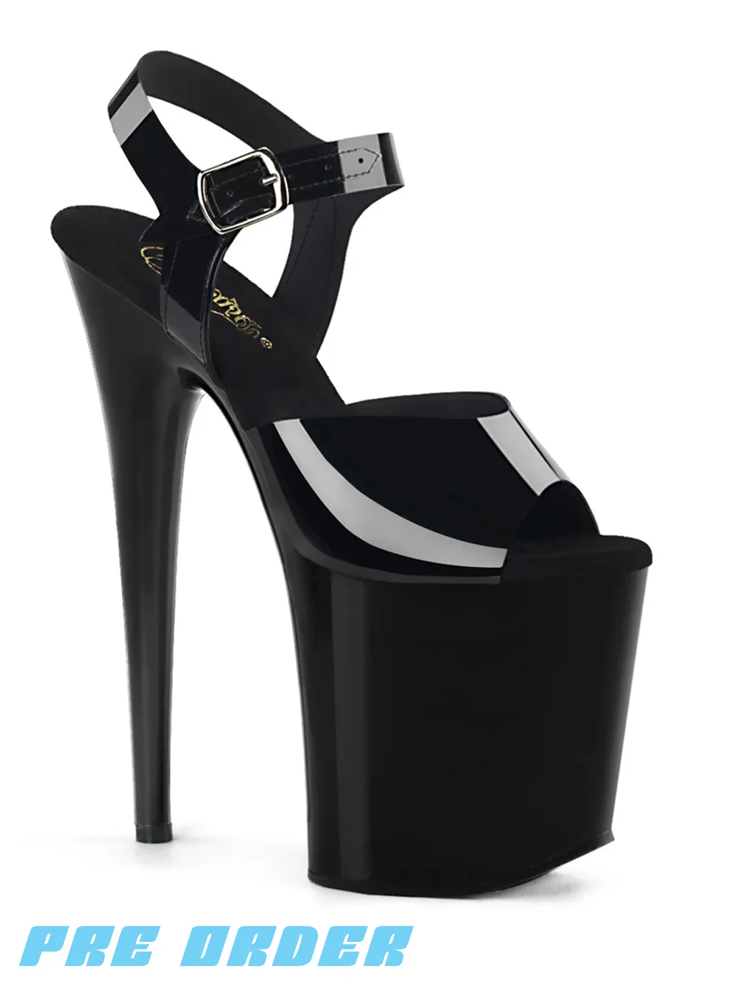 FLAMINGO-808N - BLACK PATENT ✰ PRE ORDER ✰
