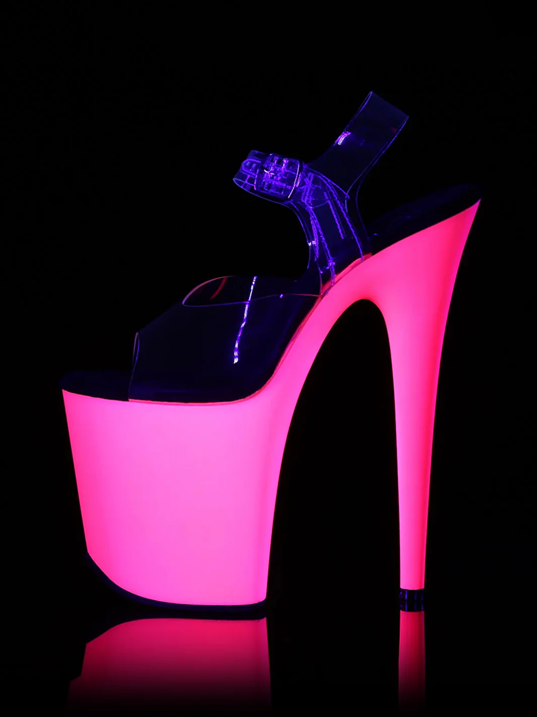 FLAMINGO-808UV - CLEAR/NEON PINK ✰ PRE ORDER ✰ - Image 2