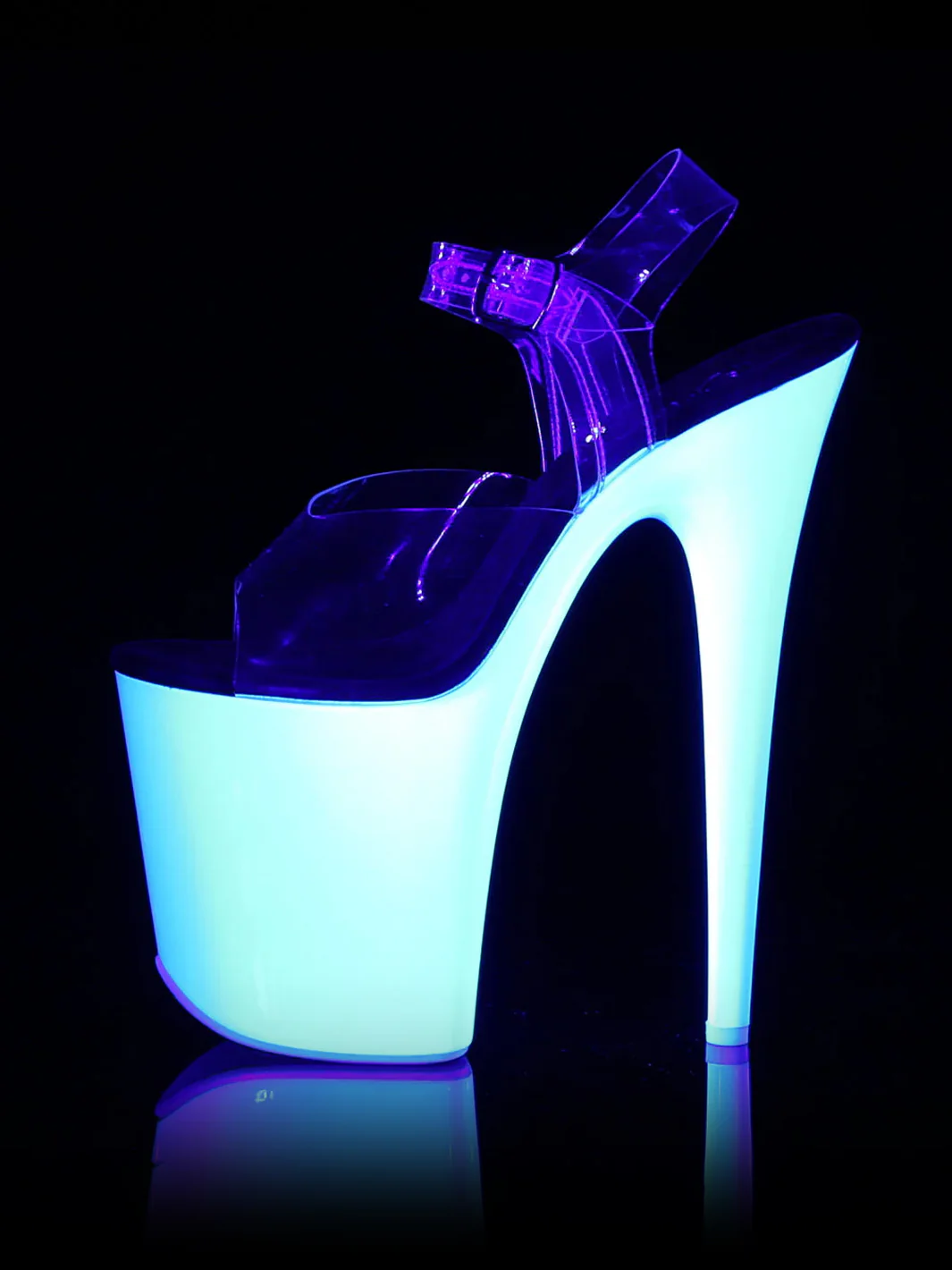 FLAMINGO-808UV - CLEAR/NEON WHITE ✰ PRE ORDER ✰ - Image 2