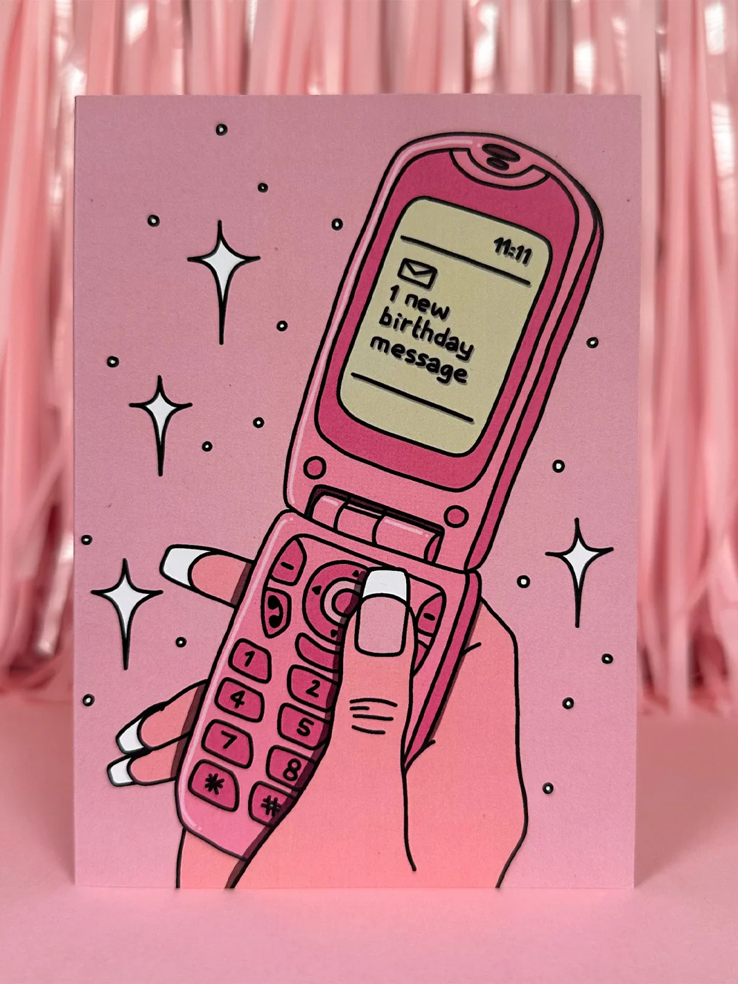 FLIP PHONE CARD
