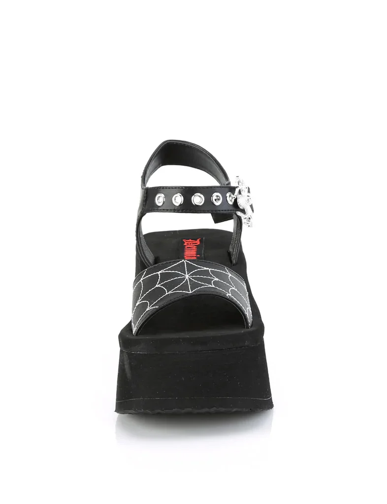 DEMONIA FUNN-10 - BLACK VEGAN LEATHER ✰ PRE ORDER ✰ - Image 5