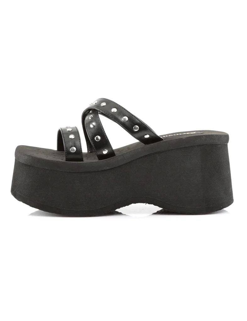 DEMONIA FUNN 19 PLATFORM SANDALS - Image 5