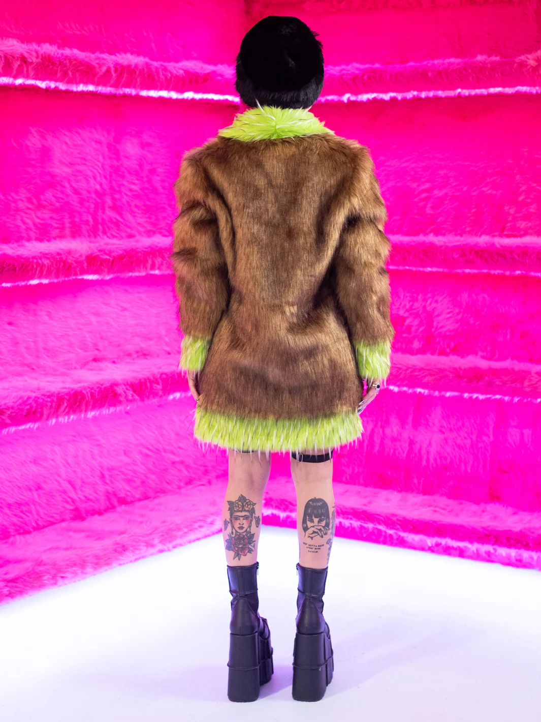 GET OUT OF MY SWAMP FAUX FUR JACKET - MID LENGTH ✰ MADE 4 U ✰ - Image 5