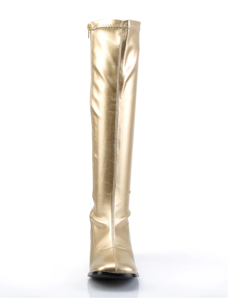 GOGO 300 BOOTS - GOLD STRETCH ✰ PRE ORDER ✰ - Image 3
