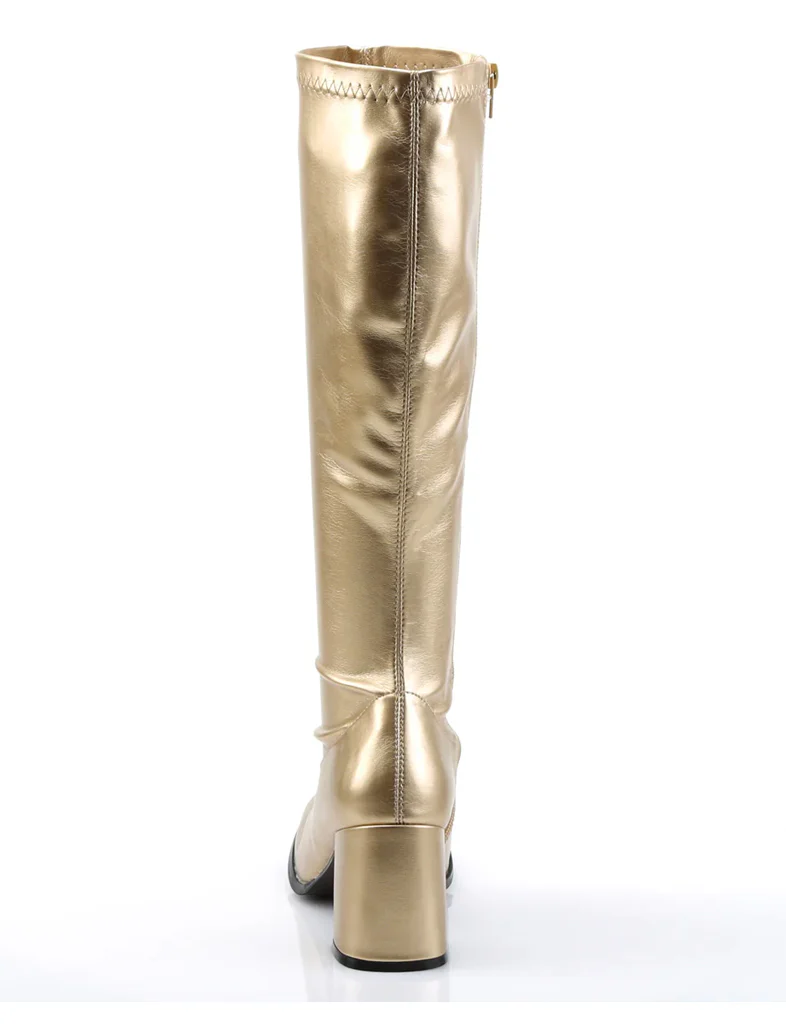 GOGO 300 BOOTS - GOLD STRETCH ✰ PRE ORDER ✰ - Image 4