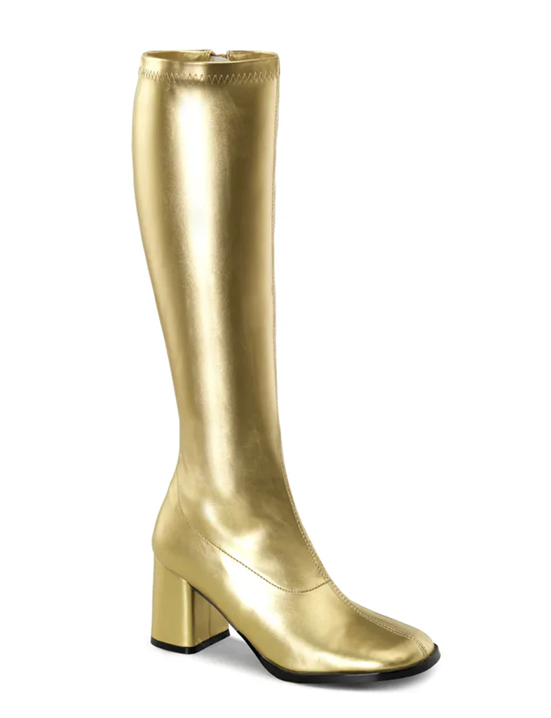 GOGO 300 BOOTS - GOLD STRETCH ✰ PRE ORDER ✰ - Image 5