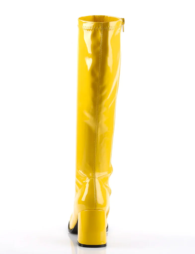 GOGO 300 BOOTS - YELLOW STRETCH ✰ PRE ORDER ✰ - Image 4