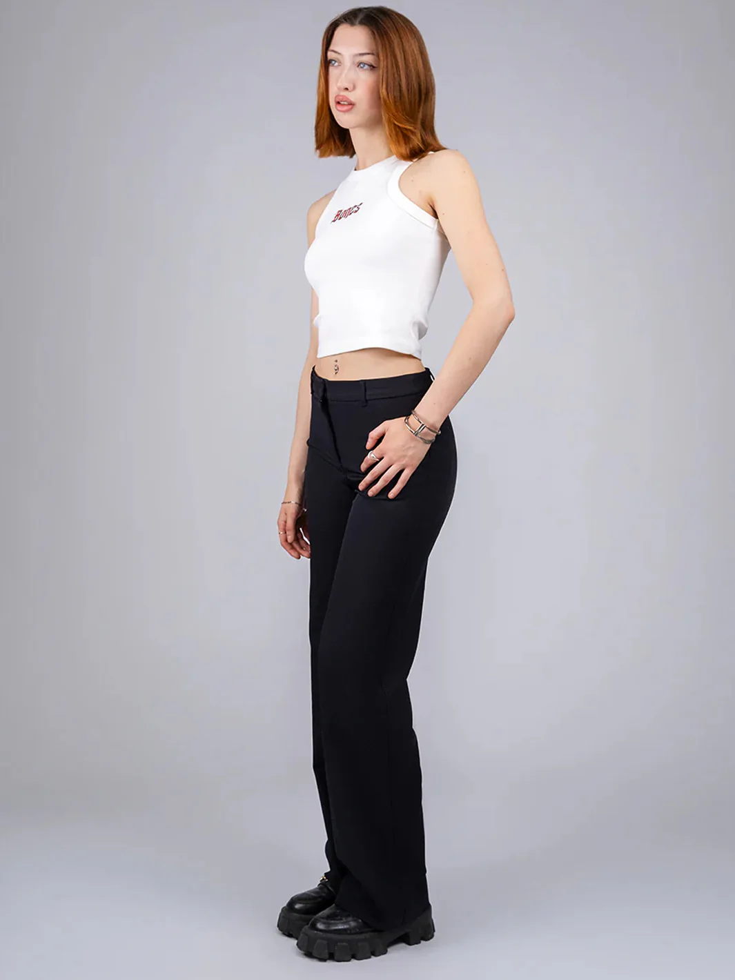 GOTHIC SINGLET - WHITE - Image 5