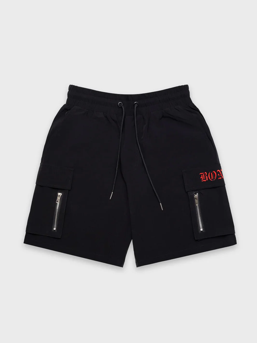 GOTHIC UTILITY SHORTS - BLACK - Image 3