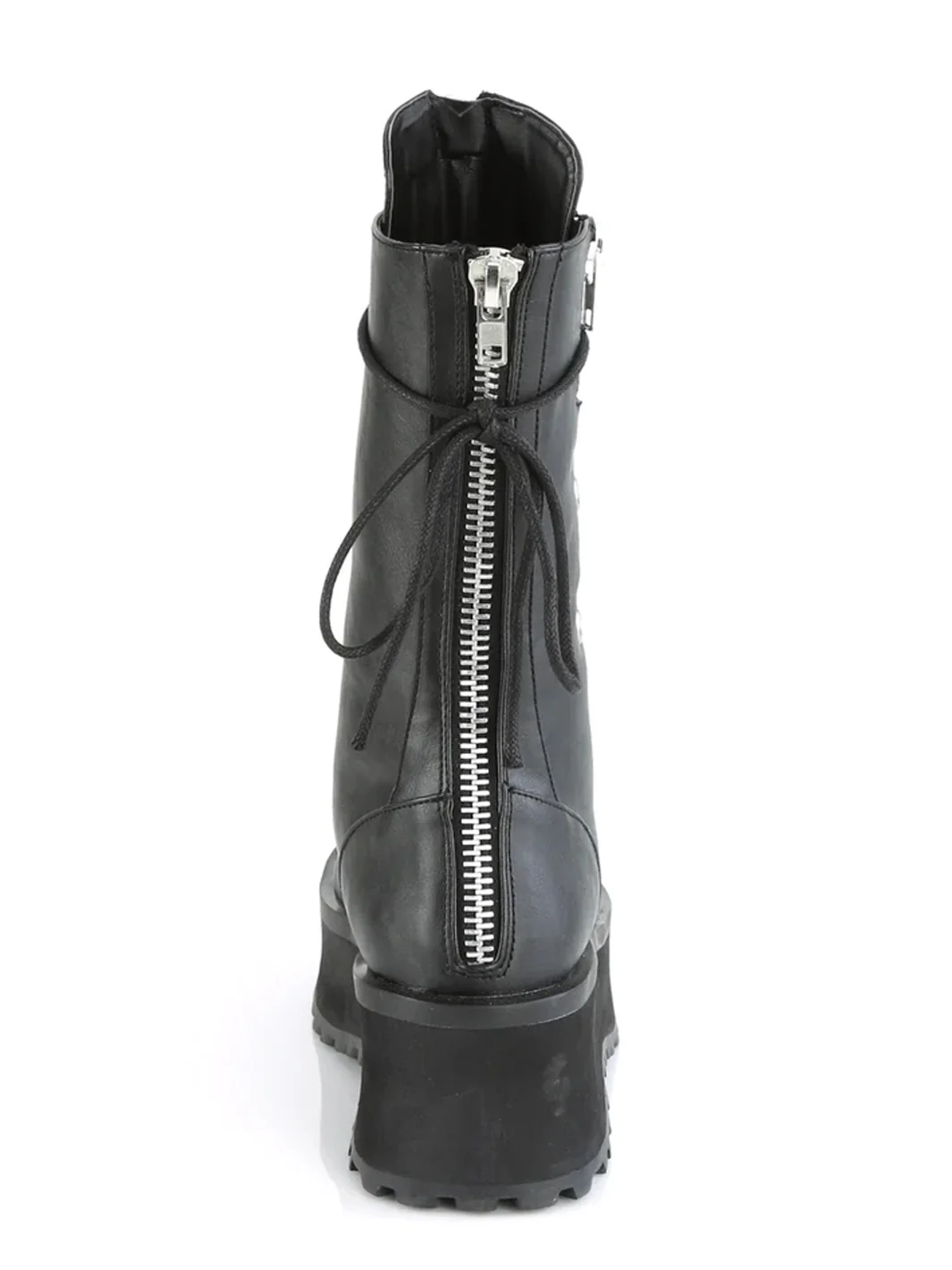 DEMONIA GRAVEDIGGER-14 - BLACK VEGAN LEATHER ✰ PRE ORDER ✰ - Image 4