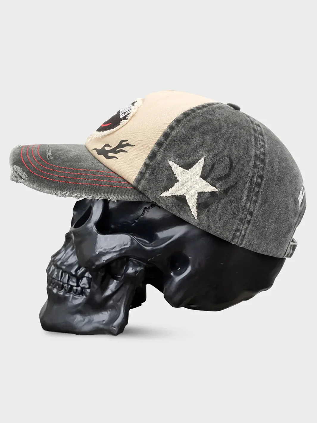 GREASE MACHINE CAP - WASHED BLACK - Image 3