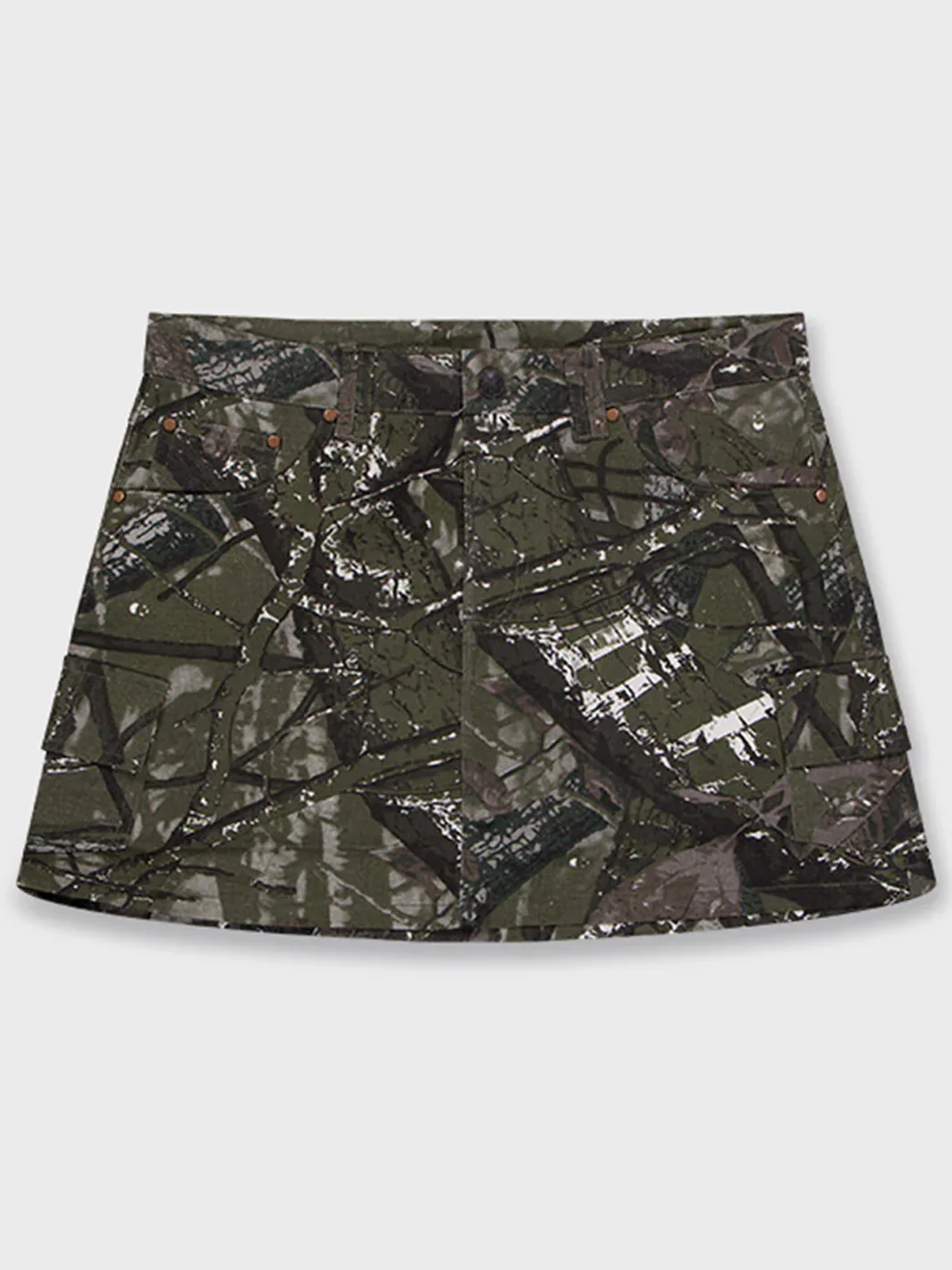 HANDS OFF CAMO SKIRT - Image 3