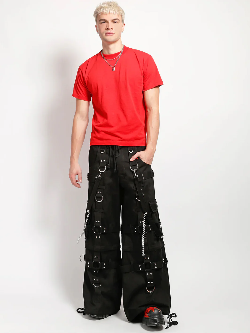 HARNESS DARK STREET PANT - BLACK - Image 4