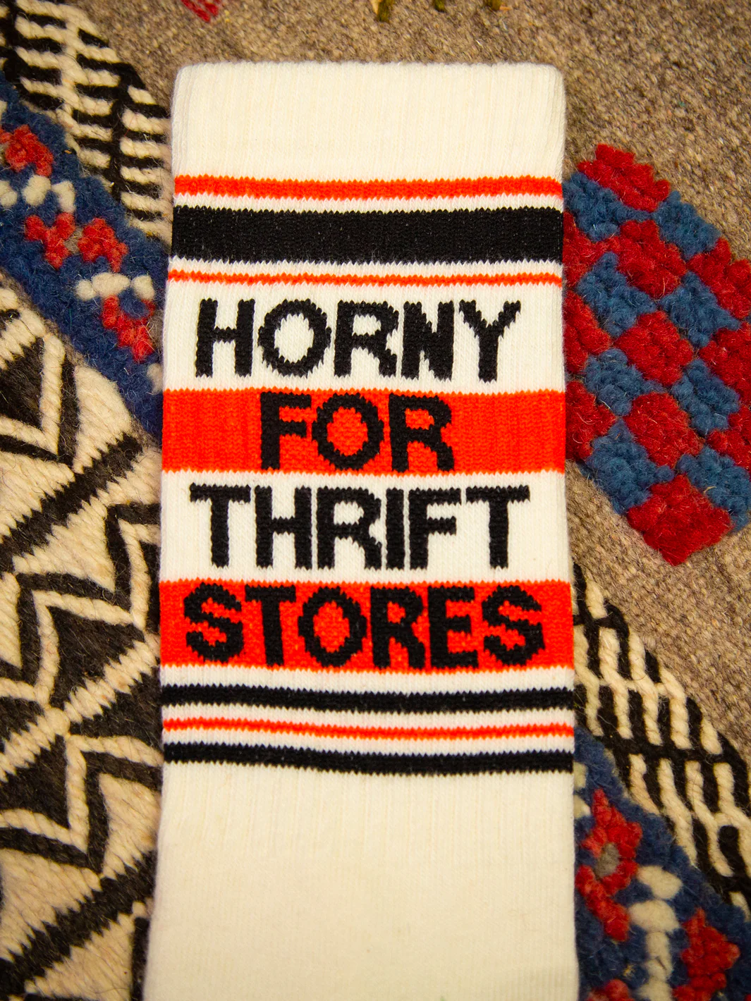 HORNY FOR THRIFT STORES SOCKS - Image 6