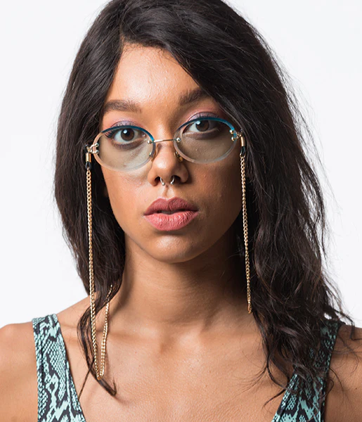 INTO YOU SUNGLASS CHAINS - GOLD - Image 5