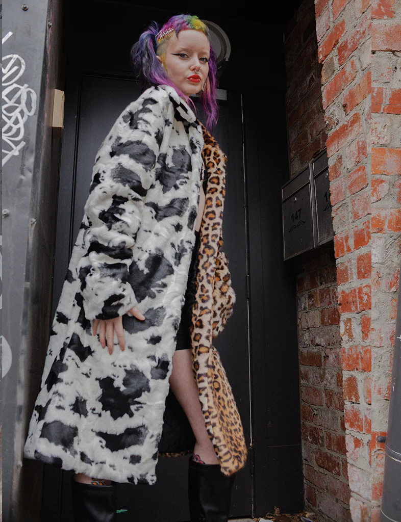 JUNGLE FAUX FUR JACKET ✰ MADE 4 U ✰ - Image 4