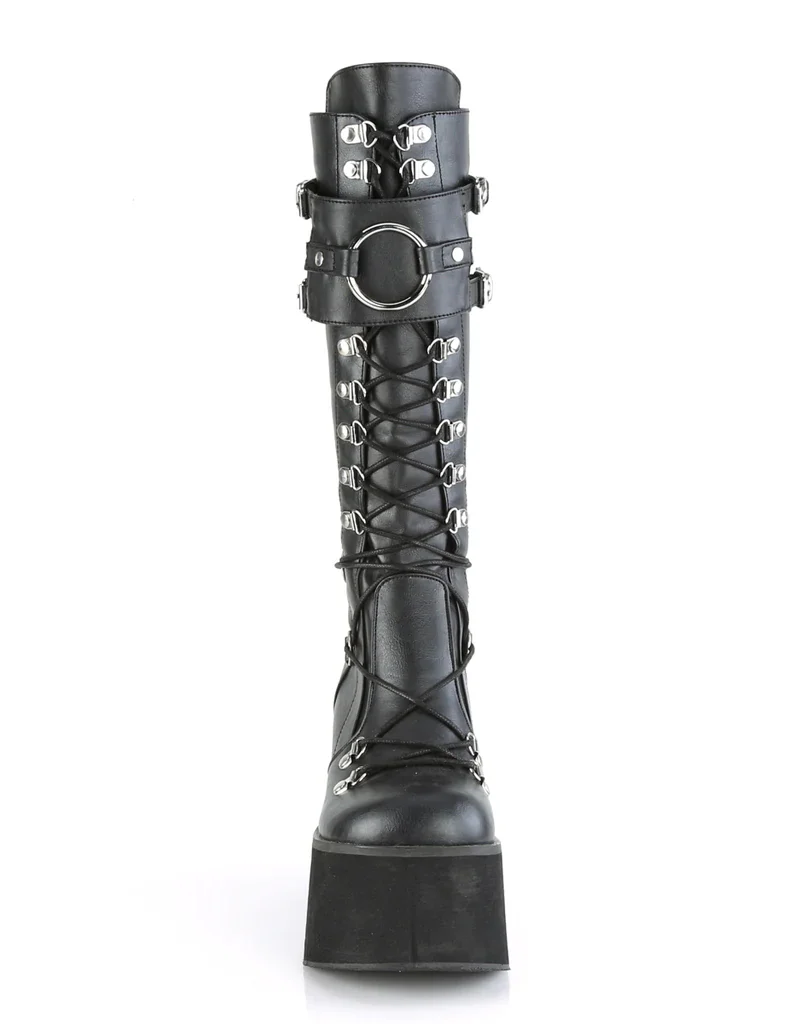 DEMONIA KERA-200 - BLACK VEGAN LEATHER ✰ PRE ORDER ✰ - Image 3