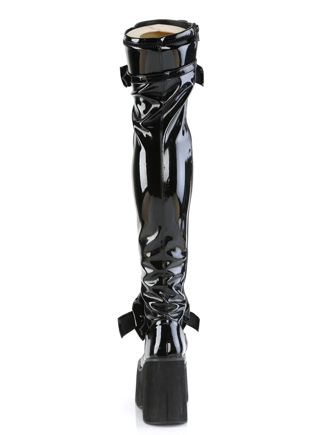 DEMONIA KERA 303 PLATFORM BOOTS - BLACK PATENT ✰ PRE ORDER ✰ - Image 5