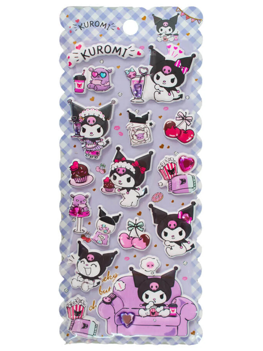KUROMI PUFFY STICKERS - Image 3